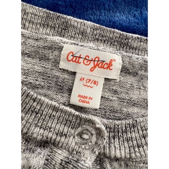 Cat & Jack Rainbow Tassel Cardigan Sweater - Picture 5 of 5